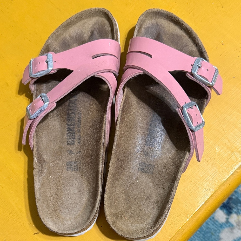 Birkenstock Women's Yao Patent Birko-Flor Patent Sandals